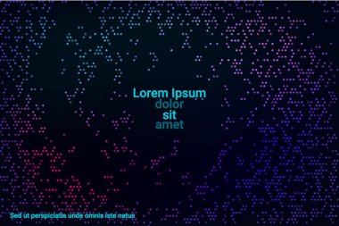 Vektör neon arkaplanı.