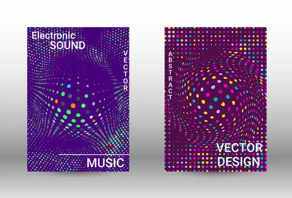 Moderne muzikale covers — Stockvector