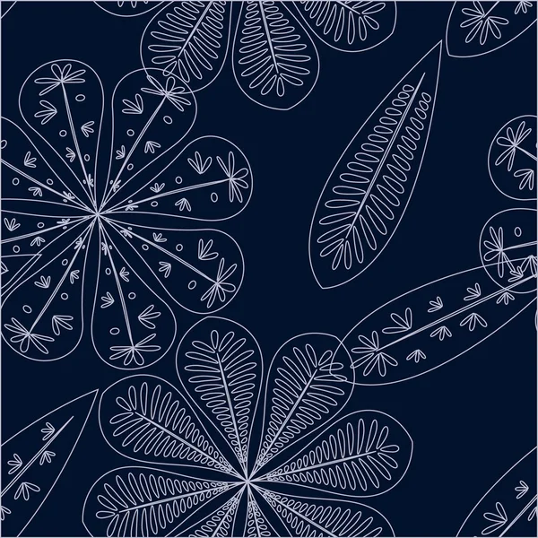 Floral seamless pattern. — Stock Vector