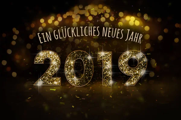 Mutlu yeni yıl 2019 Almanca