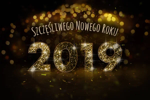 Mutlu yeni yıl 2019 Lehçe