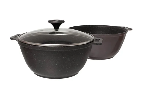 Aluminum colored kitchen utensils with non-stick powder cap with and without cap