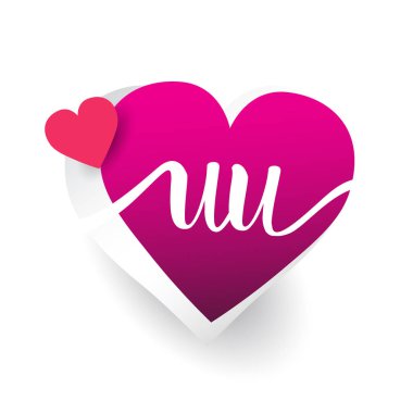 vektör logo harfleri uu ile