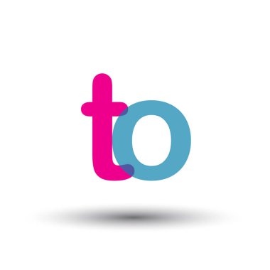 renkli vektör logo harfleri ile