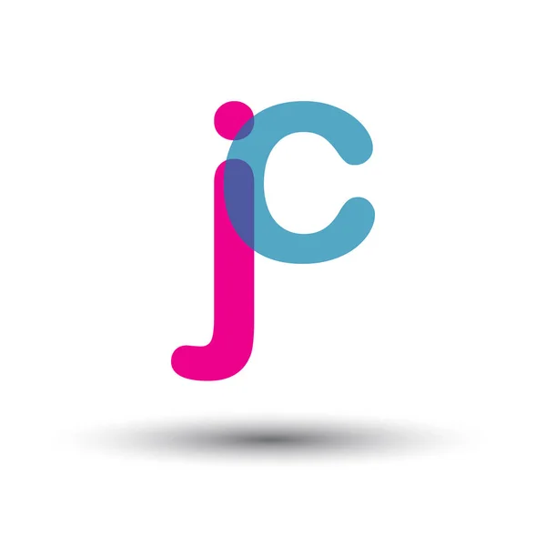 Jc와 다채로운 — 스톡 벡터