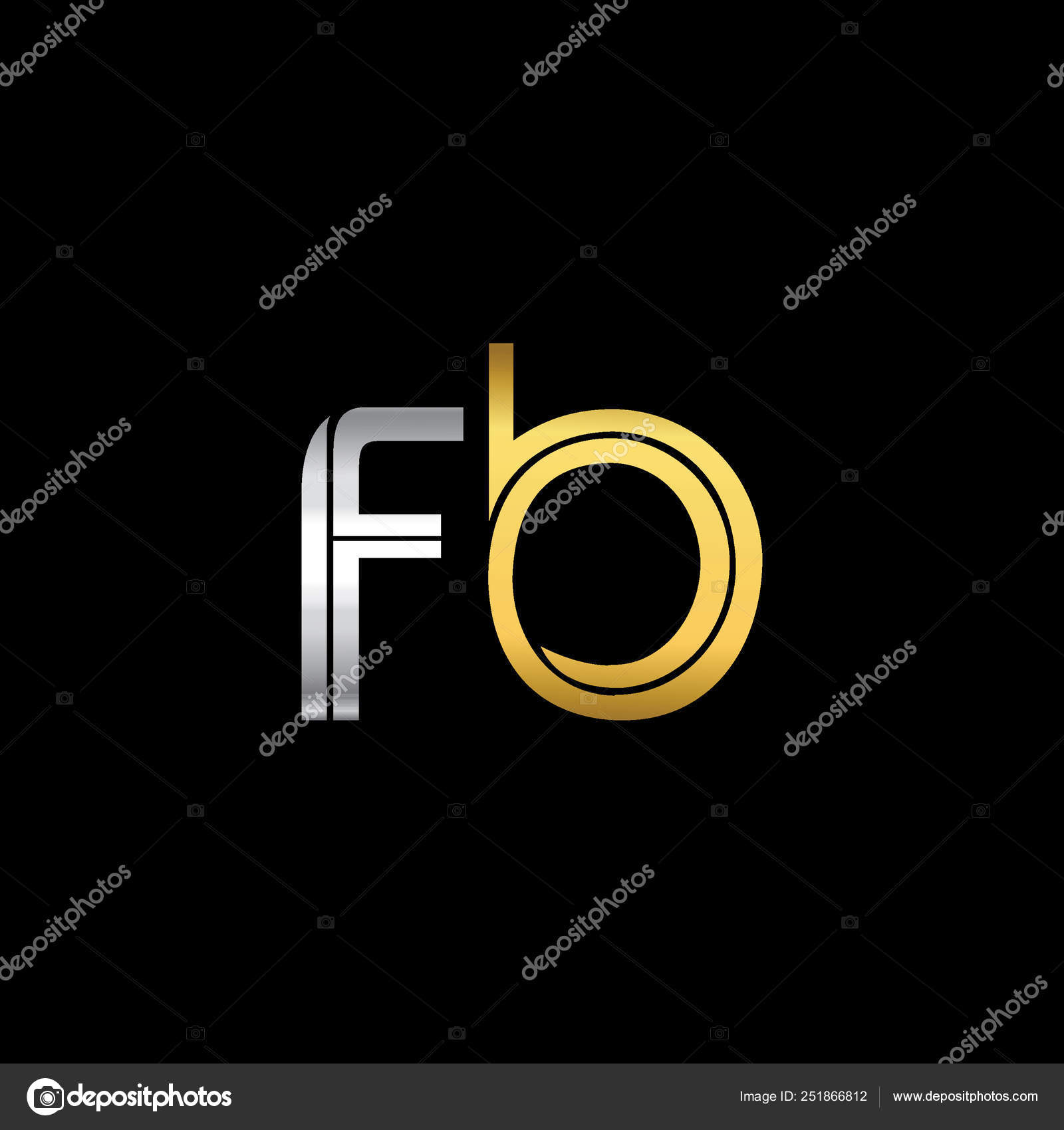 Letters Initial Logo Identity Illustration — Stock Vector © wikaGrahic ...