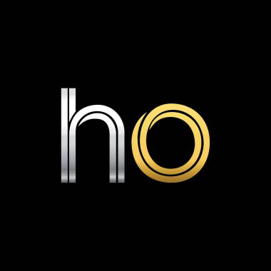 Ho harf logo kimlik resimde ilk