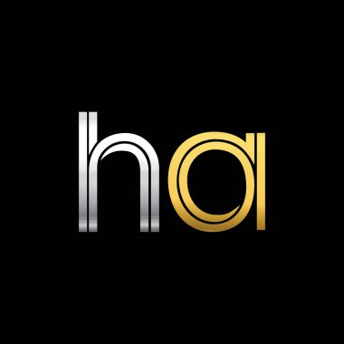 ha harf logo kimlik resimde ilk