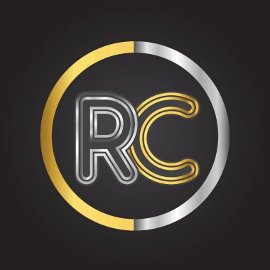 rc vektör çizim altın harfler