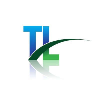 mavi ve yeşil vektör çizim tl mektuplar