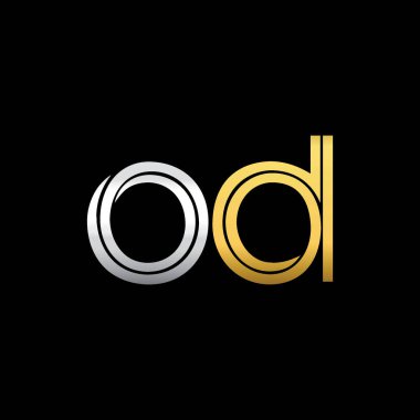 Od harfler ilk logo kimlik illüstrasyon