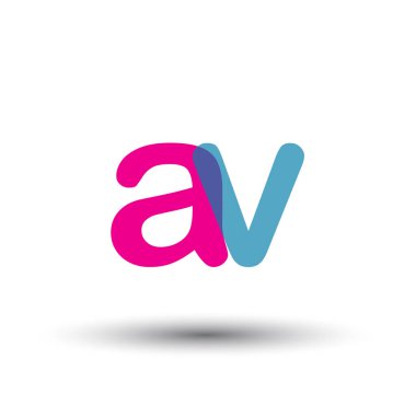 renkli vektör harfler av