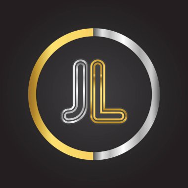 Altın harfler vektör çizim 