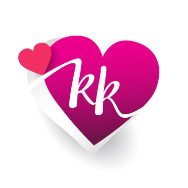 vektör logo harfleri kk ile