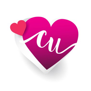 vektör logo harflerle cu