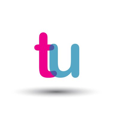 renkli vektör logo harfleri tu ile