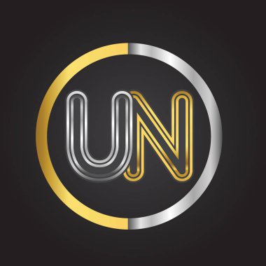 altın harfler vektör Illustration un