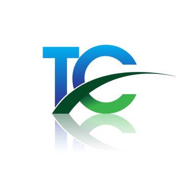 mavi ve yeşil vektör çizim tc mektuplar