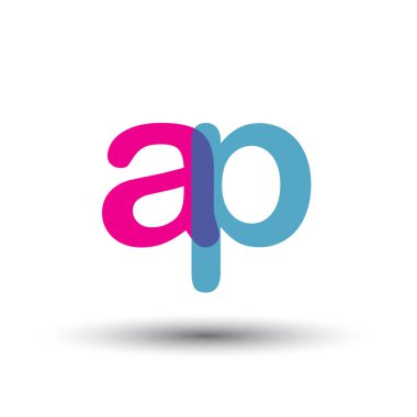 renkli vektör ap mektuplar