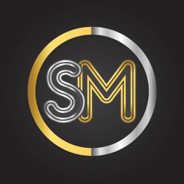 altın harfler SM Vector Illustration