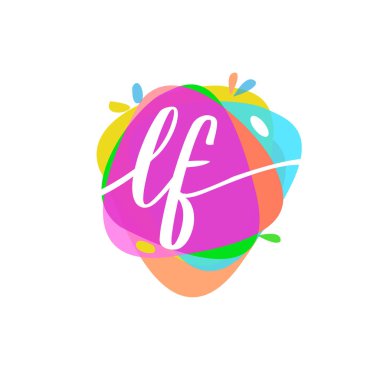 renkli vektör logo harfleri Eğer ile