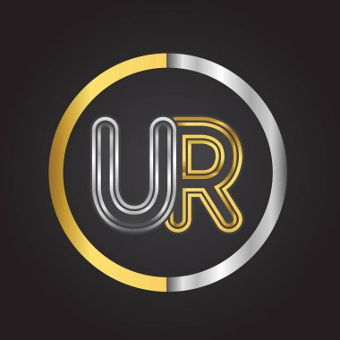 altın harfler vektör Illustration senin