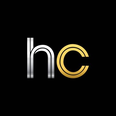 vektör logo harfleri hc ile