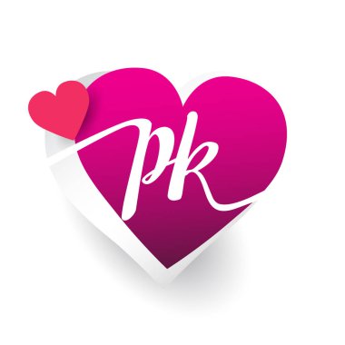 harfler PK ile vektör logo