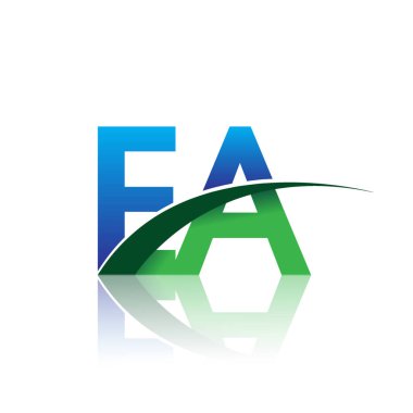 vektör çizim, alfabe harfleri ea