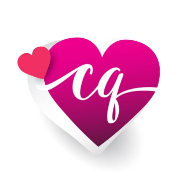 cq vektör logo ile harfler