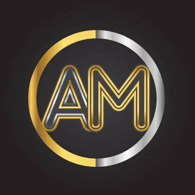 Altın harfler vektör çizim kulüpler