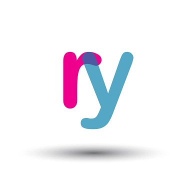 vektör logo harfleri ry ile