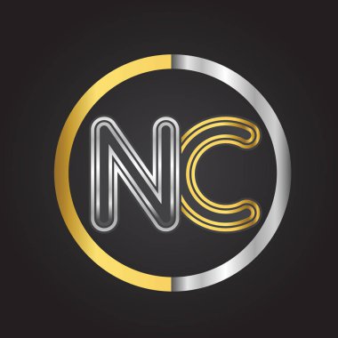 nc vektör çizim altın harfler