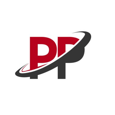 Kırmızı ve siyah alfabesi harfleri s basit grafik vektör çizim