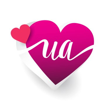 vektör logo harfleri ua ile