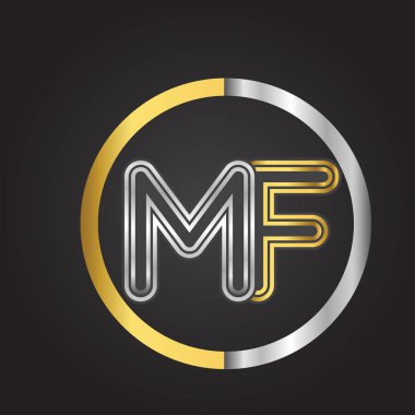 bana altın harfler illüstrasyon vektör