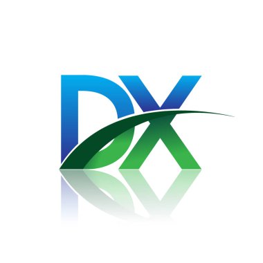 vektör çizim, alfabe harfleri dx