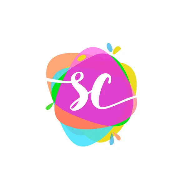 Logo Kolorowe Wektor Listów — Wektor stockowy