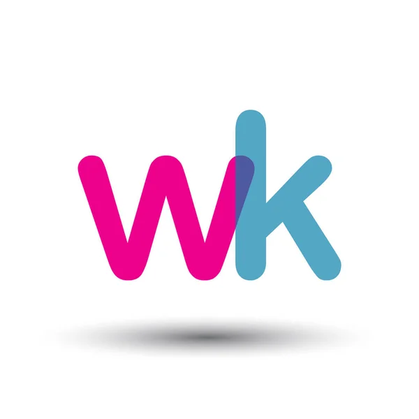 Logo Kolorowe Wektor Listów — Wektor stockowy