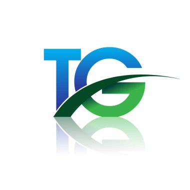 mavi ve yeşil vektör çizim tg mektuplar