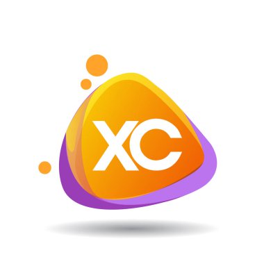 renkli vektör çizim, xc alfabesi harfleri