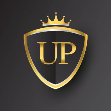 altın harfler vektör Illustration up