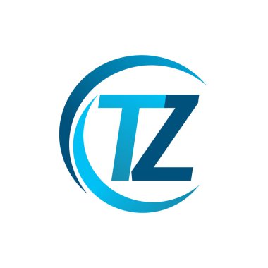 mavi mektuplardan tz vektör çizim