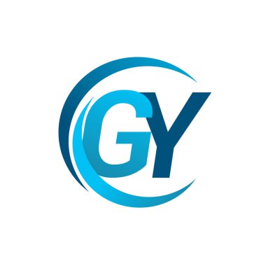 mavi mektuplardan gy vektör çizim