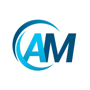 mavi mektuplardan vektör çizim kulüpler