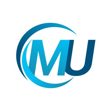 mavi mektup mu vektör çizim