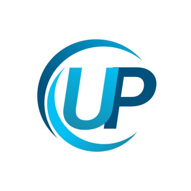 Mavi mektupları vektör çizim