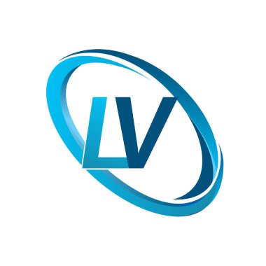 mavi mektuplardan vektör çizim lv