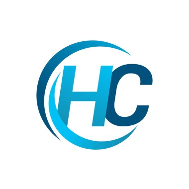 mavi mektuplardan hc vektör çizim