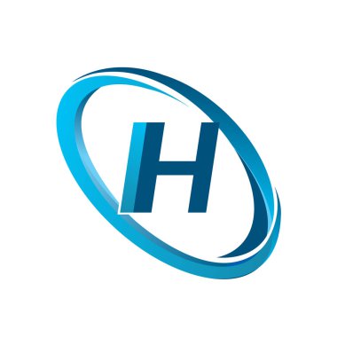 mavi mektuplardan ih vektör çizim